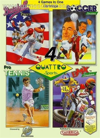 Cover Quattro Sports for NES